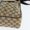 Gucci Front Pocket Messenger Bag GG Canvas