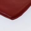Secondhand Givenchy 4G pouch Red Leather Accessories