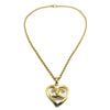 Secondhand Chanel CC Heart Pendant Necklace