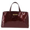 Secondhand Louis Vuitton Wilshire Handbag Monogram Vernis