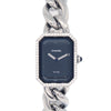 Secondhand Chanel Premiere Chain Quartz Watch Stainless Steel with Diamond Bezel