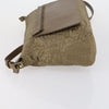 Secondhand Fendi Logo Zucca Shoulder Bag Zucca
