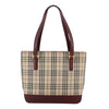 Secondhand Burberry Nova Check Tote canvas check pattern