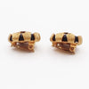 Secondhand Chanel Vintage CC Round Clip-On Earrings