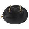 Christian Dior Vintage CD Chain  Shoulder Bag Leather