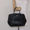 Secondhand Prada Bow Tote Black Leather Bags