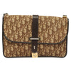Christian Dior Vintage Trotter Shoulder Bag Canvas