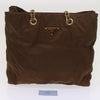 Prada Vintage Chain Tote Tessuto
