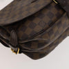 Secondhand Louis Vuitton Saumur Handbag Damier