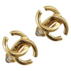 Secondhand Chanel CC Clip On Earring