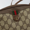 Gucci Vintage Pocket Shoulder Bag Canvas