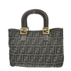Secondhand Fendi Vintage FF Handle Tote Zucca