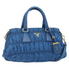 Secondhand Prada Gaufre Convertible Satchel Tessuto
