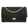 Secondhand Chanel Reissue 2.55 Flap Bag Chevron Aged
