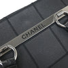 Chanel Square Stitch Tote Quilted Leather
