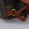 Fendi Pequin Front Pocket Backpack Coated Canvas