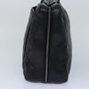 Chanel Vintage CC Zip Around Bowler Bag Quilted Caviar
