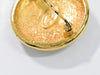 Secondhand Chanel CC Brooch Gold Plated Jewelry