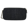 Secondhand Chanel Deauville Chain wallet Raffia
