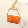 Celine C Macadam Handbag Suede