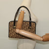 Christian Dior Vintage Trotter Handbag Canvas