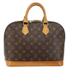 Louis Vuitton Alma Handbag Monogram Canvas