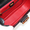 Gucci Vintage Convertible Bamboo Top Handle Bag Leather