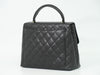 Secondhand Chanel Coco Top Handle Bag Quilted Caviar
