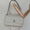 Secondhand Chanel Natural Beauty Split Pocket Flap Bag Stitched