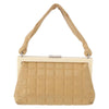 Secondhand Chanel Chocolate Bar Frame Shoulder Bag Quilted