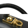 Salvatore Ferragamo Gancini Convertible Top Handle Bag Suede
