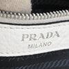 Secondhand Prada Vintage Tote White Leather Accessories