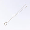 Tiffany & Co. Elsa Peretti Open Heart Pendant Necklace Sterling Silver
