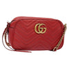 Gucci GG Marmont Triple Zip Chain Bag Matelasse Leather