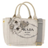 Secondhand Prada Canapa Convertible Tote