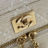 Secondhand Chanel Vanity toiletries White Cotton Bags