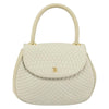 Secondhand Bally Vintage Handbag White Leather Bags