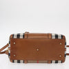 Burberry Alchester Convertible Satchel House Check Canvas
