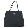Secondhand Prada Vintage Tote Black Nylon Accessories