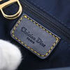 Christian Dior Vintage Double Saddle Bag Diorissimo Canvas