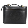 Chanel Vintage Timeless Vanity Case Caviar