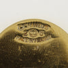 Chanel Vintage Medallion Flap Bag Brooch Metal
