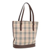 Secondhand Burberry Nova Check Tote canvas check pattern
