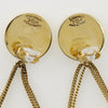 Chanel Vintage Medallion Flap Bag Brooch Metal