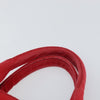 Secondhand Prada Canapa Tote Red Canvas Accessories