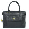 Chanel Vintage Front Pocket Tote Caviar