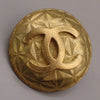 Secondhand Chanel Vintage CC Round Clip-On Earrings