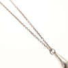 Tiffany & Co. Elsa Peretti Teardrop Necklace Silver 925