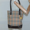 Secondhand Burberry Nova Check Tote canvas check pattern