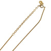 Secondhand Christian Dior CD Pendant Necklace Gold-plated